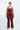SculptFlow Jumpsuit- Marron Red