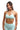 CoreFlex Halter Bra - Palm Green